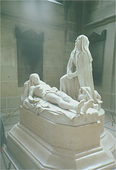 Памятник швейцарцам, погибшим в войне с Наполеоном. Фото 1989 г.