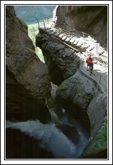 Нижний каскад водопада Трюммельбах.
